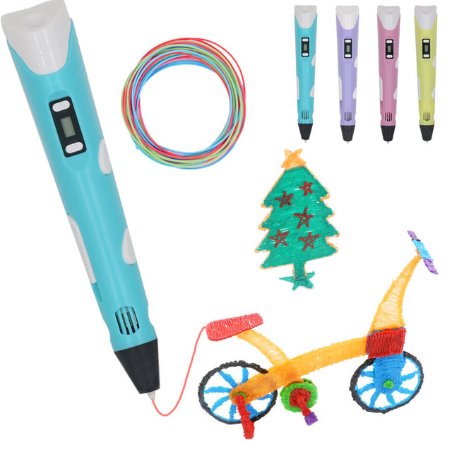 3D Printing Pen for Kids 3D Pen with LCD Display Compatible with PLA/ABS  Filament Children's Christmas Birthday Ideas DIY Gift - AliExpress